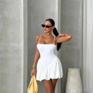 Short Ruffle Dress