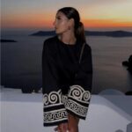 Black Printed Dress