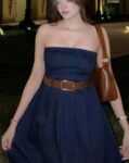 Tube Denim Dress
