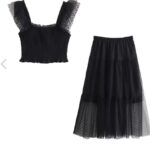 Black Cordset