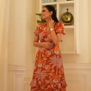 Floral Print Summer Dress