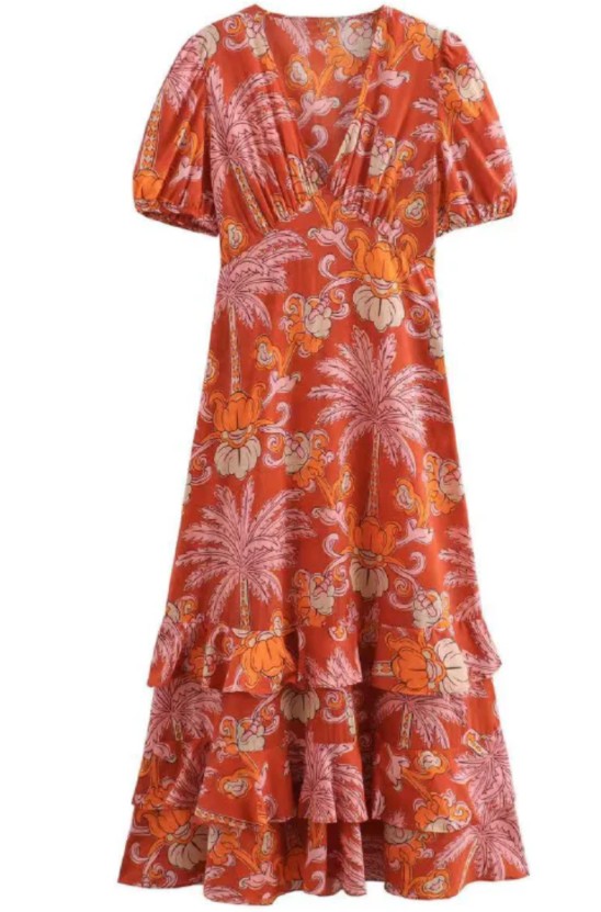 Floral Print Summer Dress