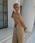 Beige Summer Beach Dress