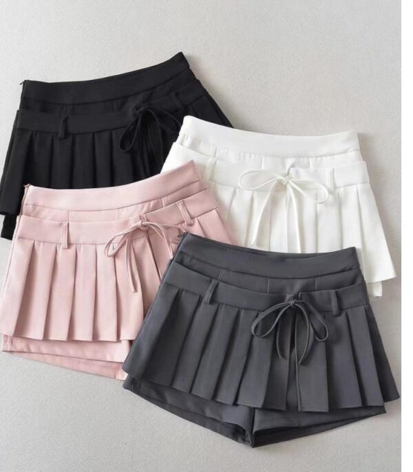 Pleated Skorts Shorts