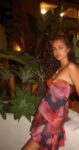 Tube Tie Dye Printed Frill Dress