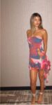 Tube Tie Dye Printed Frill Dress