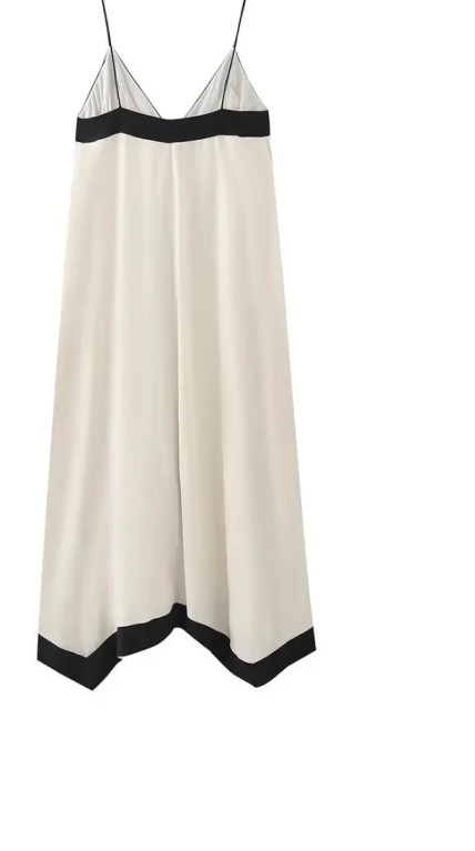 Beige Beach Dress
