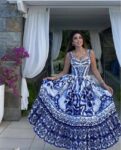 Blue Beach Summer Dress