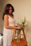Sleeveless White Dress