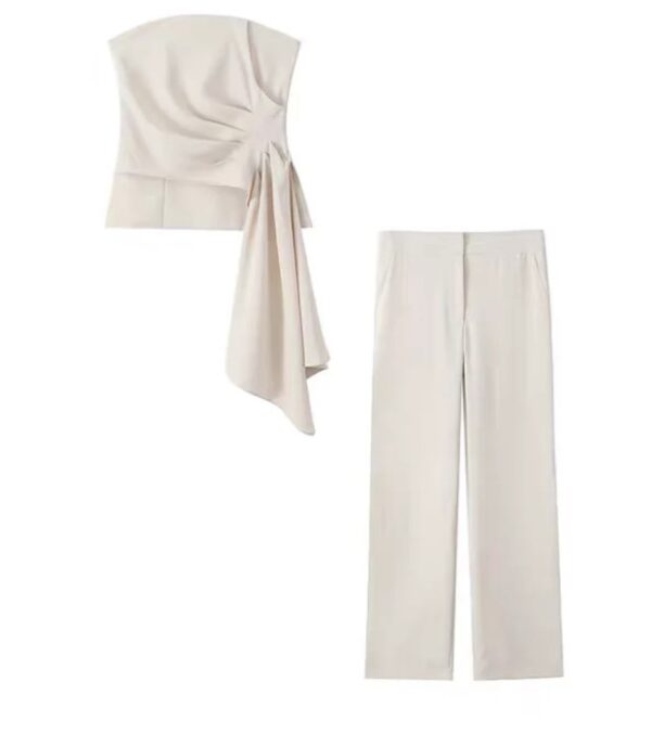 Assymetric Tube Top and Pants