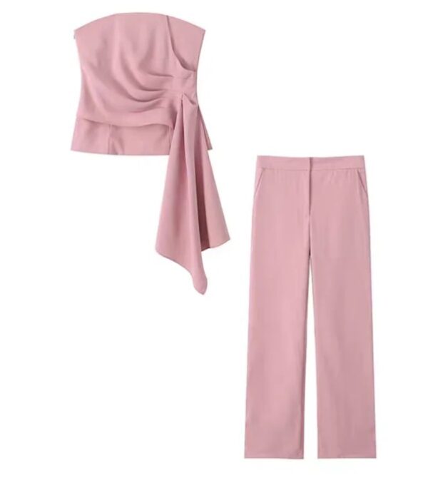 Assymetric Tube Top and Pants
