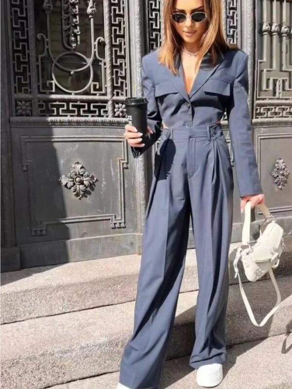 Bodysuit Style Blazer & Pants set