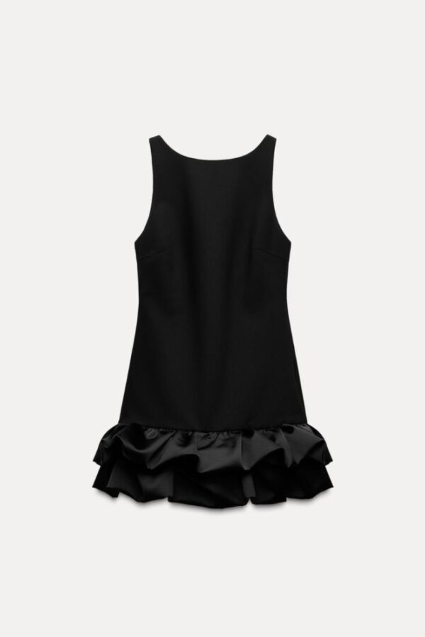 Black Ruffle Dress