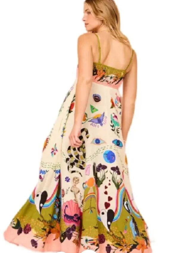 Summer Printed Maxi Dress