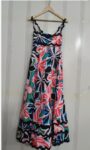 Printed Flower Maxi Dress
