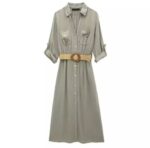 Shirt Belt Dress