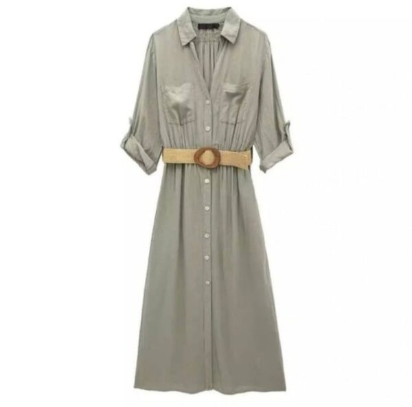 Shirt Belt Dress