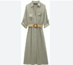 Shirt Belt Dress