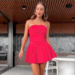Tube Summer Mini Dress