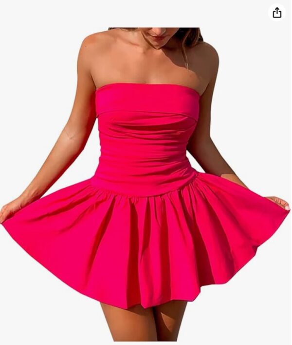 Tube Summer Mini Dress