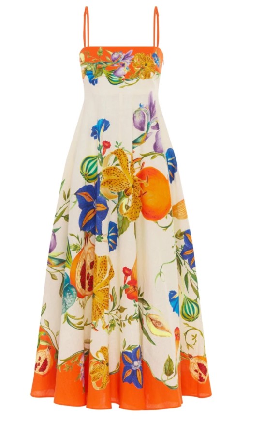 Colourful Printed Dress