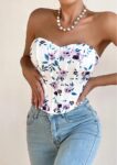 Floral Corset Top