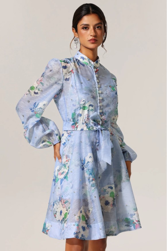 Diamond Printed Dress