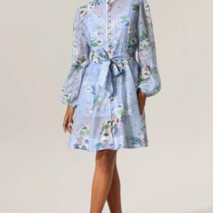 Diamond Printed Dress