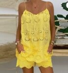 Lace Up Tank Top and Shorts