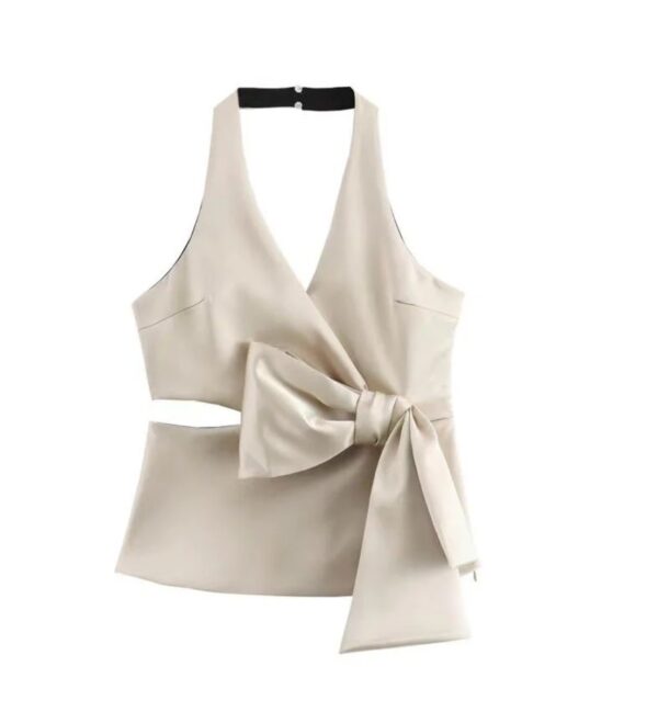 Halter-Neck Cut Out Top