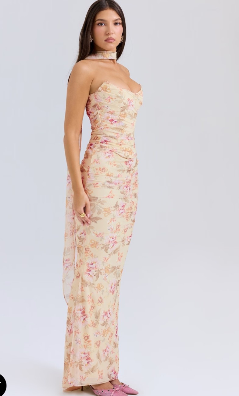 Floral Print Top And Skirt Set - Image 2