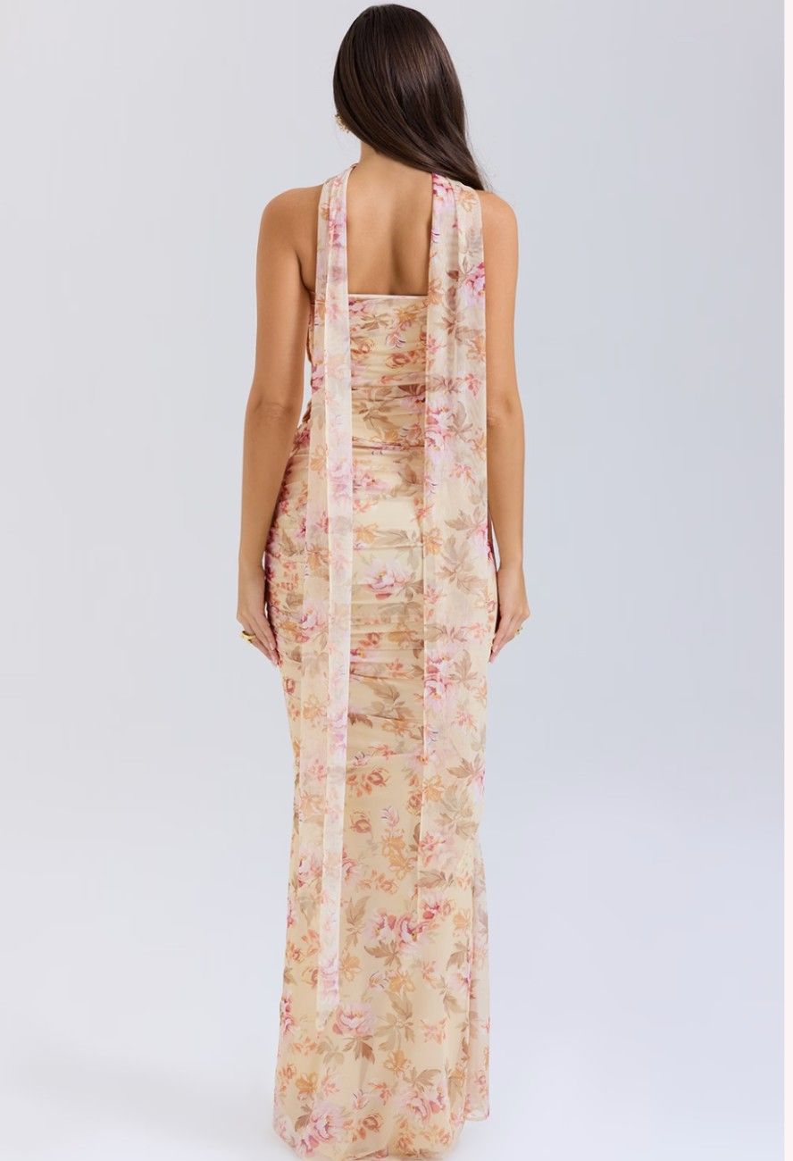 Floral Print Top And Skirt Set - Image 3