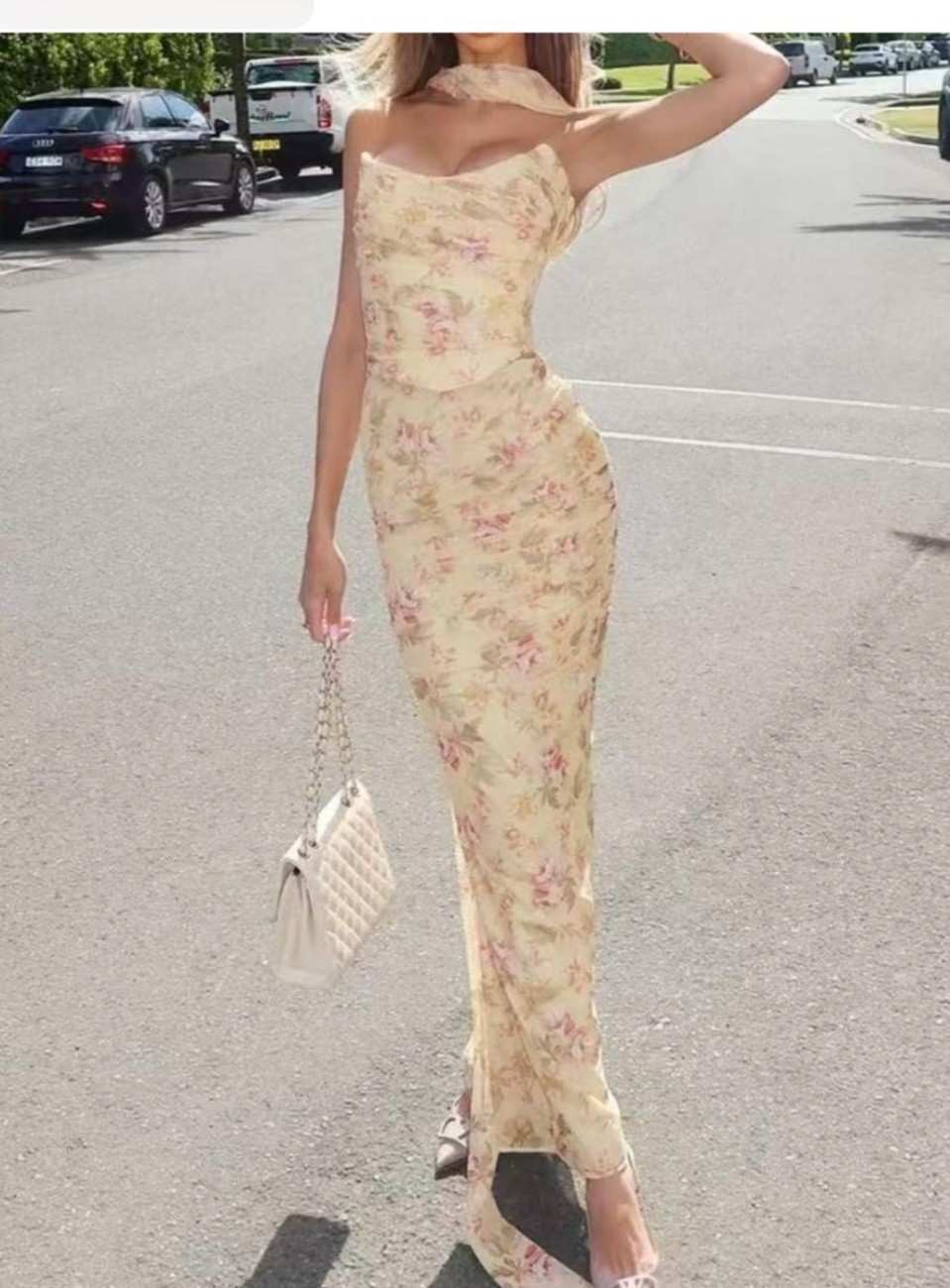 Floral Print Top And Skirt Set - Image 5