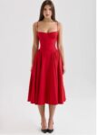 Red Midi Dress