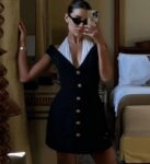 Black White Collar Dress