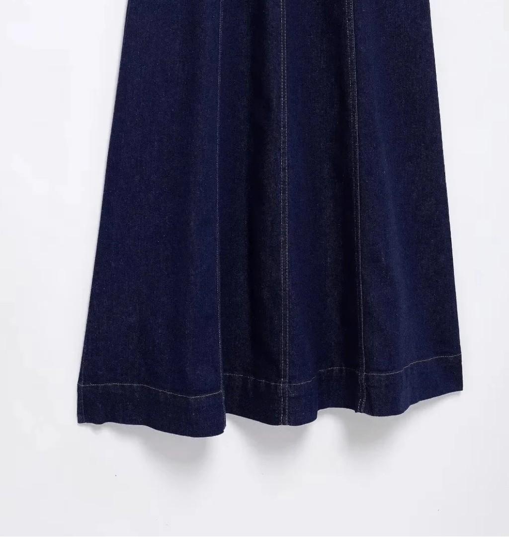 Denim Blue Vintage Dress - Image 3