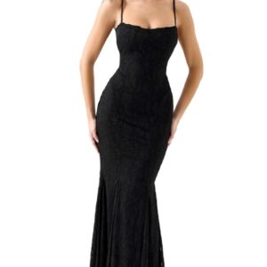 Floral Print Lace Dress