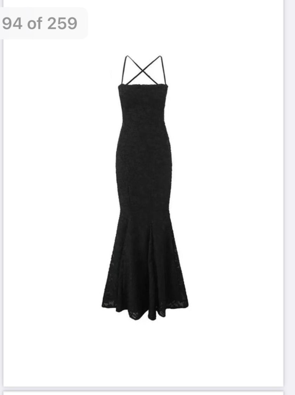 Floral Print Lace Dress - Image 5